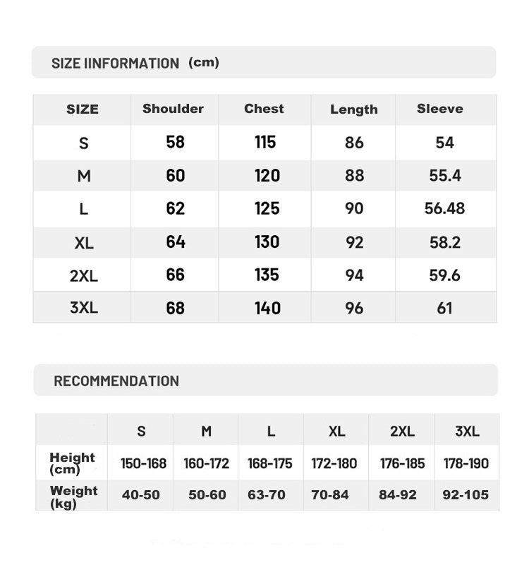 Long padded hooded jacket UNISEX